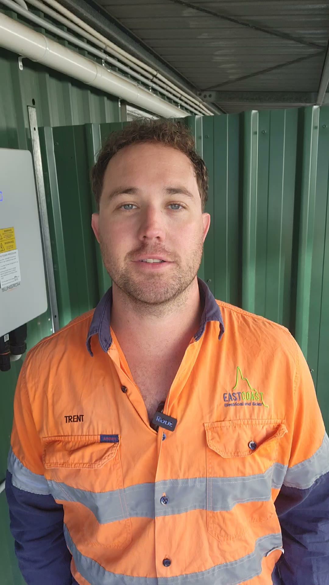 Trent, owner of East Coast Electrical and Solar